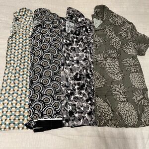 Men's Patterned Short Sleeve Shirt Collection